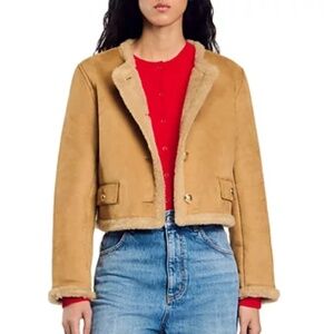 Farah Faux Shearling Jacket